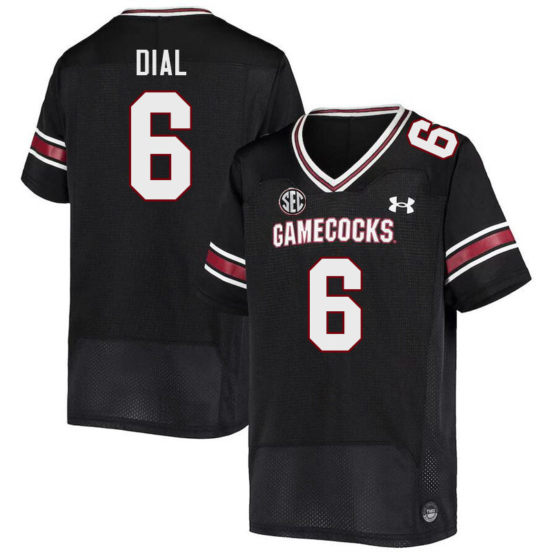 Men #6 Marcellas Dial South Carolina Gamecocks 2023 College Football Jerseys Stitched-Black